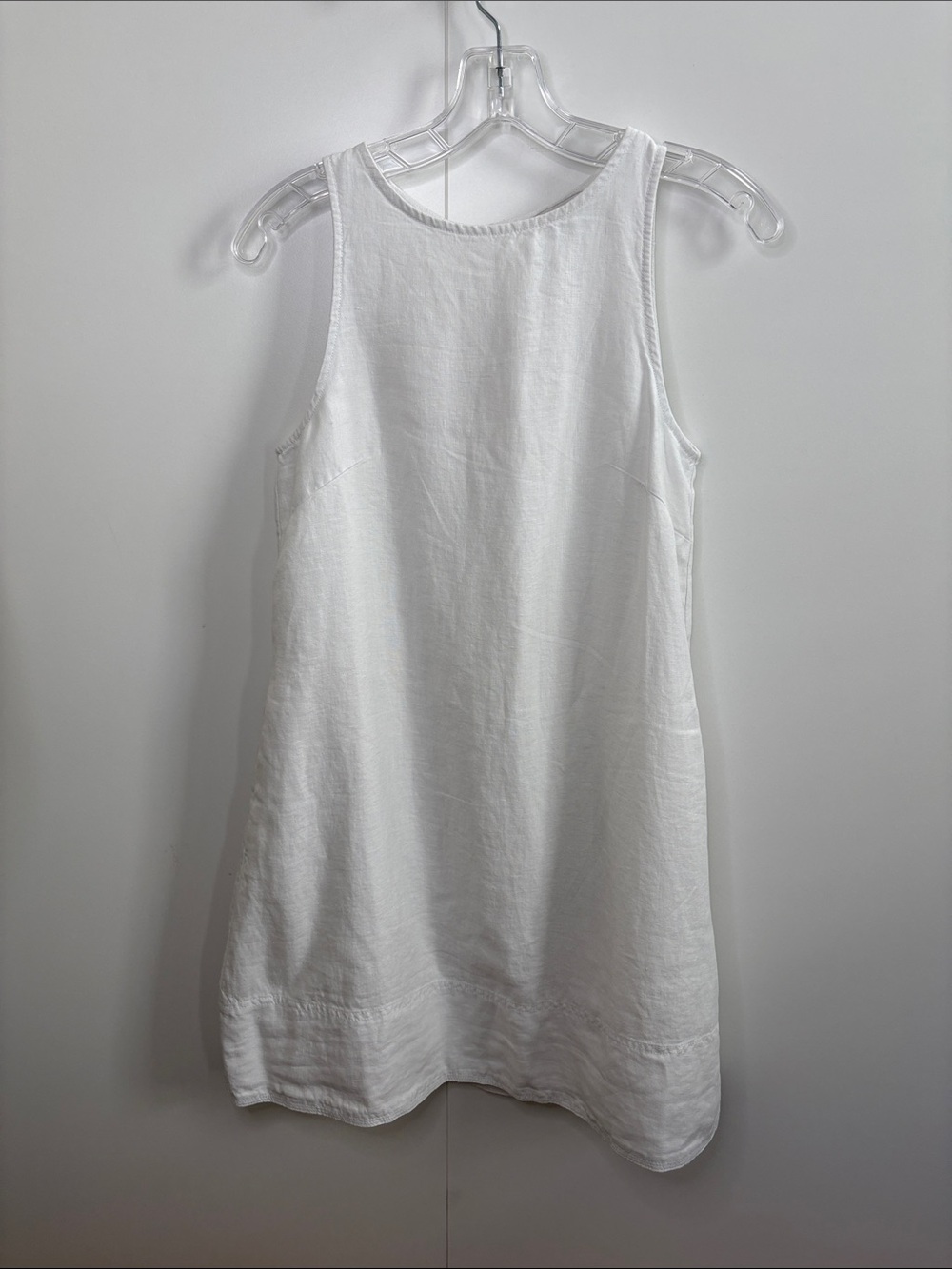 Madewell White Sleeveless Mini Dress Fully Lined w Pockets XS